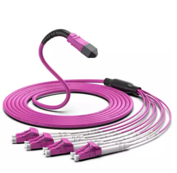 MPO-LC multi-mode Fiber Optic Patch Cord 8/12/16/24 Core Fiber Optic Cable