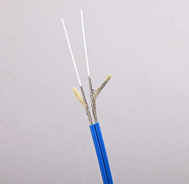 LSZH Blue Armored Fiber Optic Patch Cord FC-FC singlemode G652D 9/125 SX or DX
