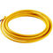 12 cores LC/UPC SM 9/125 fiber optic bundle pigtail yellow LSZH  out jacket