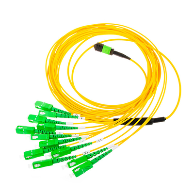 G657B 12 Core Single Mode SM MPO Breakout Patch Cord