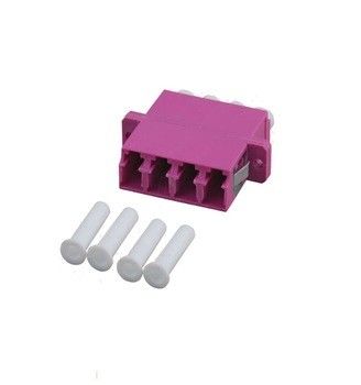 Quad 4 Core LC PC OM1 OM2 OM3 OM4 Fiber Optical Coupler