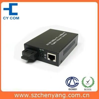 جودة محول الوسائط الألياف البصرية (10/100/1000Base-Tx إلى 1000Base-SX 850nm متعدد الوضع 220/550M) مصنع