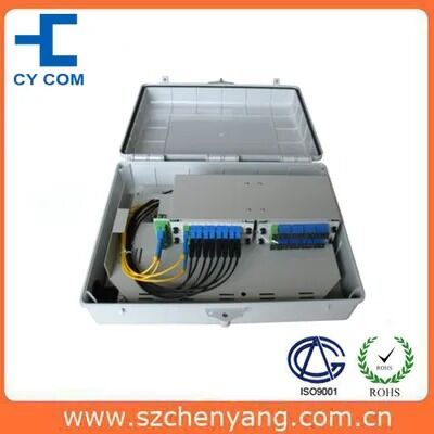 جودة صندوق توزيع مقسم الألياف الضوئية البلاستيكية (32 منفذًا) مصنع